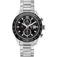 Orologio Tag Heuer Uomo Carrera in Acciaio CAR201W.BA0714